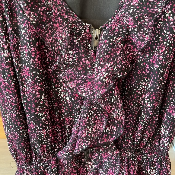 Charlie Jade Silk Racerback Romper - Picture 5 of 5